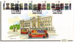 Double Decker Buses: Stamps
Buses outside the Palace