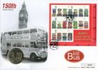 Double Decker Buses: Miniature Sheet
Big Ben Coin Cover
Producer: Westminster
Series: Coin Covers