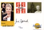 Self Adhesive: Queen Victoria, Dame Judi Dench
Autographed By: Dame Judi Dench (Actress)