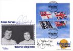 Flags & Ensigns: Miniature Sheet
Peter Purves & Valerie Singleton