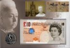 Self Adhesive: Queen Victoria
Ten Pounds Note & £5 Coin Cover
Producer: Royal Mint
Series: Royal Mint/Royal Mail joint issue (27)