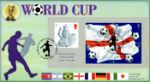 World Cup: Miniature Sheet
Footballer and Flags
Producer: CoverCraft