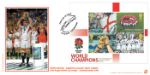 Rugby World Cup: Miniature Sheet
Martin Johnson holding World Cup