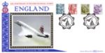 England (white borders) 2nd, 1st, E, 68p
Farewell to Concorde