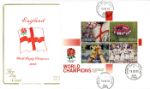 Rugby World Cup: Miniature Sheet
Flag of St George with Rose