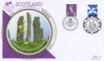 Scotland (white borders) 2nd, 1st, E, 68p
Callanish Stones in Spring