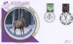 Scotland (white borders) 2nd, 1st, E, 68p
The Monarch of the Snowy Glen