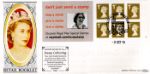 Self Adhesive: 6 x 1st Advert (Queen Stamp)
H M The Queen