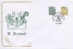 Northern Ireland 56p, 90p
Coat of Arms