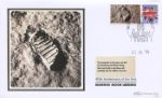 Moon Landing [Commemorative Sheet]
Footprint in lunar soil