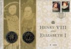 The Tudors
Henry VIII & Elizabeth I £5 Coins Cover