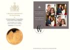 Royal Wedding: Miniature Sheet
Solid 22 carat Gold Coin Cover
Producer: Royal Mint
Series: Royal Mint/Royal Mail joint issue (88)