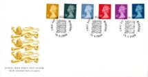 25.04.2000
Machins (EP): 8p, 33p, 40p, 41p, 45p, 65p
Heraldic Lions
Royal Mail/Post Office