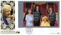 04.08.2000
PSB: Queen Mother - Pane 3
The Royal Family - 4 Generations
Benham, Gold (500) No.189