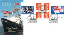 22.10.2001
Self Adhesive: Flags & Ensigns
Royal Yacht Britannia
Bradbury, Windsor No.11