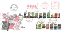 15.05.2001
Double Decker Buses: Stamps
Abbey Road Meter Mark
Fourpenny Post