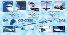 02.05.2002
Airliners: Stamps
Concorde
Bradbury, Windsor No.18