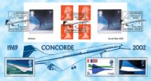 02.05.2002
Self Adhesive: Airliners
Concorde
Bradbury, Windsor No.18