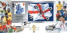 21.05.2002
World Cup: Miniature Sheet
Past & Present Football Stars
Bradbury, Windsor No.16