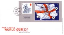 21.05.2002
World Cup: Miniature Sheet
Pride and Passion
Royal Mail/Post Office