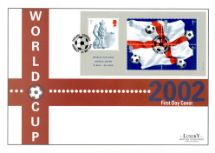 21.05.2002
World Cup: Miniature Sheet
England Flag
Westminster