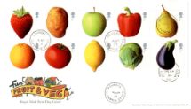 25.03.2003
Fun Fruit and Veg
Fruit & Veg Characters
Royal Mail/Post Office