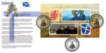 30.11.2006
Celebrating Scotland: Miniature Sheet
The Story of St. Andrew
Bradbury, Sovereign No.80