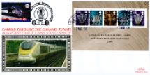 01.03.2006
Welsh Assembly: Miniature Sheet
Channel Tunnel
Benham, Channel Tunnel No.605