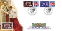 12.05.2007
Coronation of George VI
70th Anniversary Cover 1
Bradbury, Anniv and Events No.40