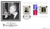 05.06.2007
Machin 40 Years: Miniature Sheet
Arnold Machin
Benham, BLCS No.361