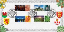 29.09.2008
Glorious United Kingdom: Generic Sheet
Country Emblems
Bradbury, BFDC No.31