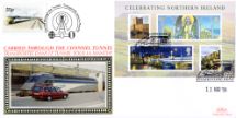 11.03.2008
Celebrating Northern Ireland: Miniature Sheet
Historic Channel Tunnel
Benham, Channel Tunnel No.826