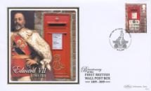 18.08.2009
Post Boxes: Miniature Sheet
Edward VII
Benham, BS No.866