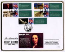 18.05.2010
Halley's Comet [Commemorative Sheet]
Edmond Halley
Benham, BLCS Special No.31