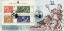 08.05.2010
Festival of Stamps: Miniature Sheet
Britannia and Seahorses
Bradbury, BFDC No.79