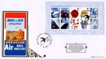 26.01.2010
Smilers: Miniature Sheet
Air Mail Poster
Benham, D No.575