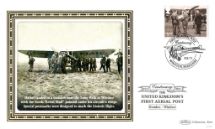 09.09.2011
Aerial Post: Miniature Sheet
Hamel lands first Aerial Mail
Benham, BS No.1175