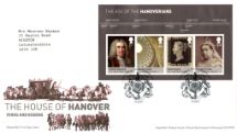 15.09.2011
The Hanoverians: Miniature Sheet
Royal Procession
Royal Mail/Post Office