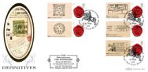 15.09.2011
350 Years of the Postmark: Generic Sheet
War Bonds Slogan Postmarks
Benham, D No.640