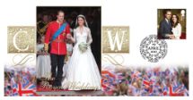29.04.2011
Wedding Day Cover No 2
The Royal Newlyweds
Bradbury, BFDC No.129