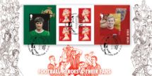 09.05.2013
Self Adhesive: Football Heroes (1)
Football Heroes & Fans
Bradbury, BFDC No.220