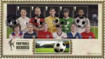 09.05.2013
Football Heroes: Miniature Sheet
Football and Stadium
Benham, BLCS No.570