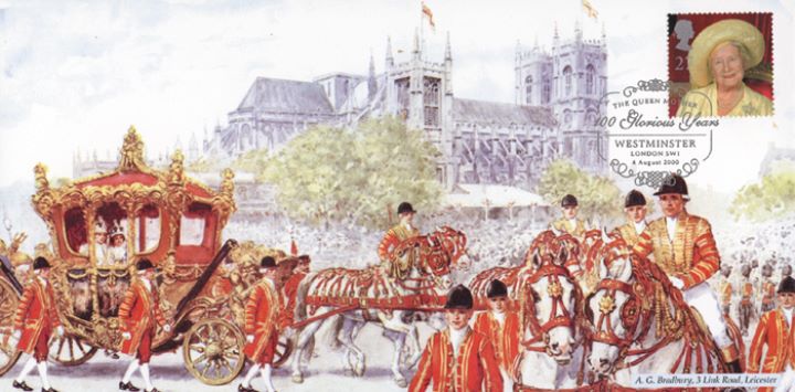 Queen Mother: Miniature Sheet, The Coronation Coach