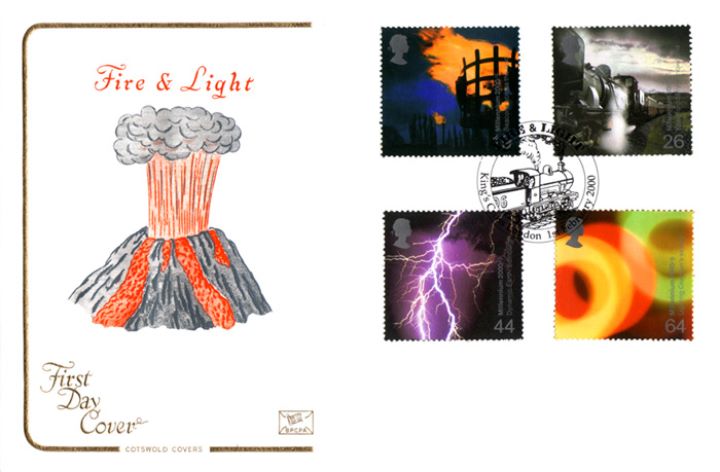 Fire & Light, Millennium Cover No. 2