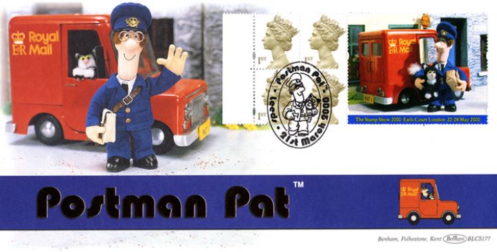 Window: Postman Pat, Postman Pat and his Post Van
