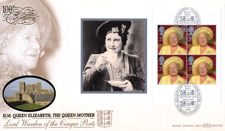PSB: Queen Mother - Pane 4, Lord Warden of the Cinque Ports