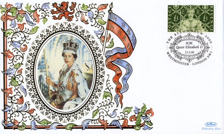 Queen's Stamps: Miniature Sheet, Coronation Portrait