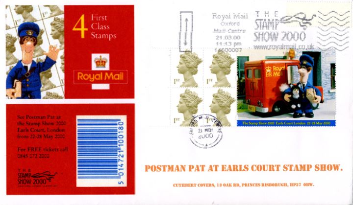 Window: Postman Pat, At Earls Court