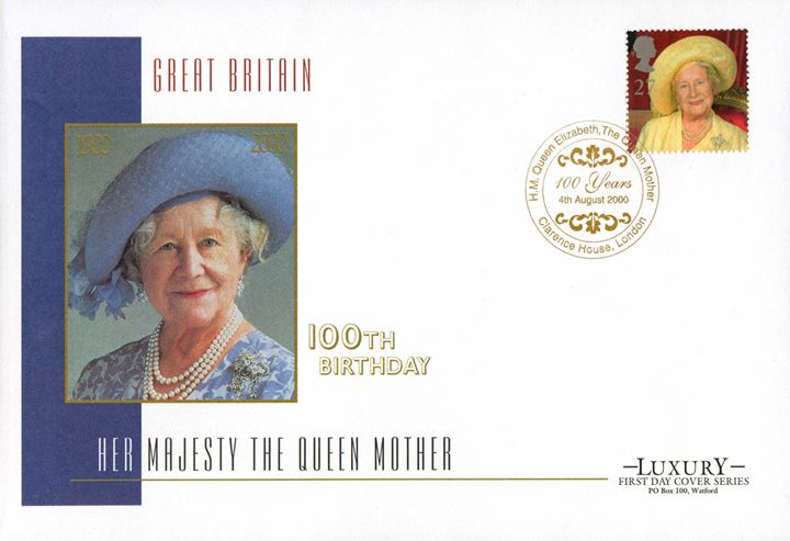 Queen Mother: Miniature Sheet, Light Blue Outfit