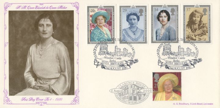 Queen Mother: Miniature Sheet, The Queen Mother 1936